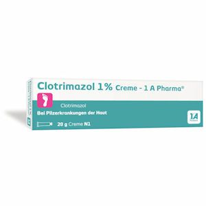 CLOTRIMAZOL 1% Creme-1A Pharma