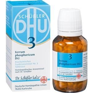 BIOCHEMIE DHU 3 Ferrum phosphoricum D 12 Tabletten