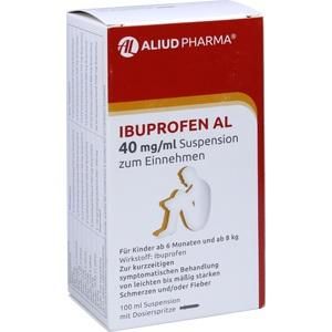 IBUPROFEN AL 40 mg/ml Suspension zum Einnehmen