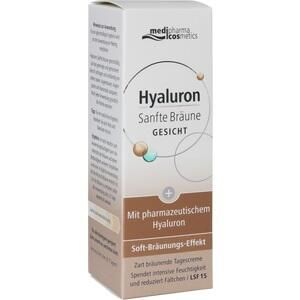 HYALURON SANFTE Bräune Gesichtspflege Creme