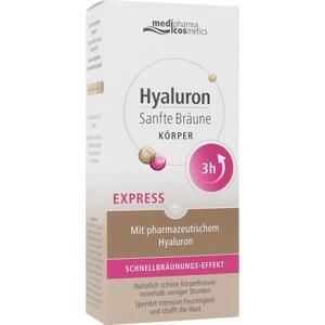 HYALURON SANFTE Bräune Express Körper Creme