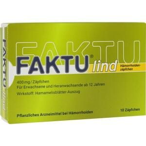 FAKTU lind Hämorrhoidenzäpfchen