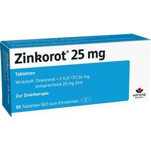 ZINKOROT 25 mg Tabletten